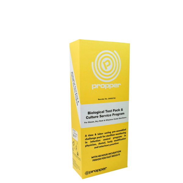 Propper Biological Indicator Test Pack and Culture Service 10/Box